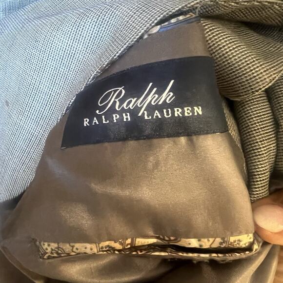 Ralph Lauren Men’s Sportcoat Blazer Silk Wool Blend 52 Regular Gray Multicolor - Picture 13 of 16